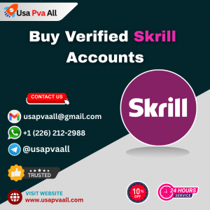 Buy Verified Skrill Accounts