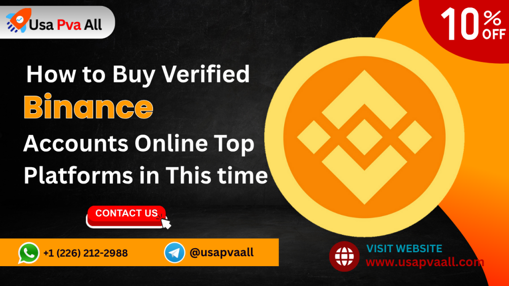Buy Verified Binance Accounts
